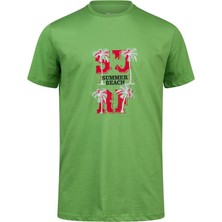 2AS Alex Baskılı Erkek Sıfır Yaka T-Shirt 047