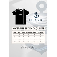 Oversize Mustafa Kemal Atatürk  Tasarımlı Unisex T-Shirt