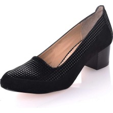 Costo Shoes 190214 Siyah Büyük Numara Kadın Ayakkabısı