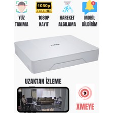 Exitcam 4'lü Kamera Seti 1080P Renkli Gece Görüşlü + 320GB HDD + Tseye Dvr