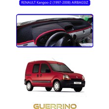Renault Kangoo-2 (1997-2008) Aırbagsıztorpido Koruma Halısı Mavi Kenar