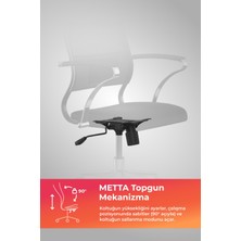 Ergolife Sit Air-180 Ergonomik Yönetici Koltuğu / Ofis  Sandalyesi - 574.5D.40.2A2