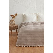 Karaca Home Levi Sütlü Kahve Çift Kişilik Pike