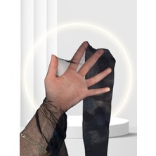 Intive 8 Den Yaz Inceliği Burnu Şeffaf Pamuk Ağlı Dikiş Izi Yapmayan Mat Külotlu Çorap