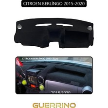 Cıtroen Berlingo 2015-2020TORPİDO Koruma Halısı Siyah Kenar