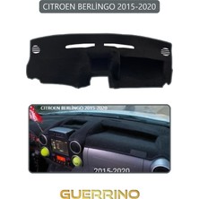 Cıtroen Berlingo 2015-2020TORPİDO Koruma Halısı Gri Kenar