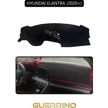Hyundai Elantra 2020+TORPİDO Koruma Halısı Siyah Kenar