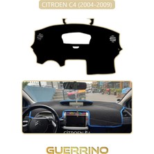 Cıtroen C4 2004-2009TORPİDO Koruma Halısı Bej Kenar