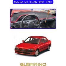 Mazda 323 Sedan 1991-1995TORPİDO Koruma Halısı Mavi Kenar