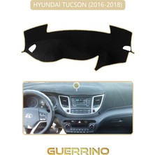 Hyundai Tucson 2016-2018TORPİDO Koruma Halısı Bej Kenar