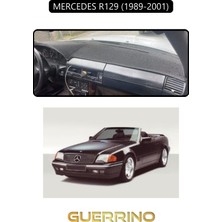 Mercedes R129 1989-2001TORPİDO Koruma Halısı Siyah Kenar
