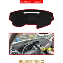Renault Fluence Torpido Koruma Halısı Kırmızı Kenar