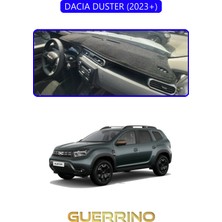 Dacıa Duster 2023+TORPİDO Koruma Halısı Mavi Kenar