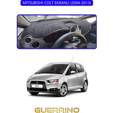 Mıtsubıshı Colt Ekranlı 2004-2013TORPİDO Koruma Halısı Mavi Kenar