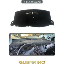 Opel Crossland Torpido Koruma Halısı Gri Kenar
