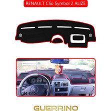 Renault Clio Symbol 2 Alızetorpido Koruma Halısı Kırmızı Kenar