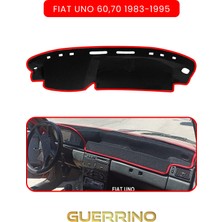 Fıat Uno 60,70 1983-1995 Modellerine Uyguntorpido Koruma Halısı Kırmızı Kenar