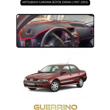 Mıtsubıshı Carısma Büyük Ekran 1997-2003TORPİDO Koruma Halısı Siyah Kenar