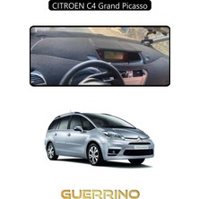 Cıtroen C4 Grand Picassotorpido Koruma Halısı Siyah Kenar