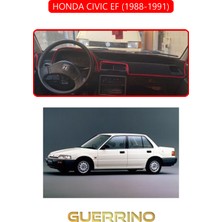 Honda Cıvıc Ef 1988-1991TORPİDO Koruma Halısı Kırmızı Kenar