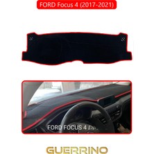 Ford Focus 4 (2017-2021)TORPİDO Koruma Halısı Kırmızı Kenar