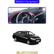 Renault Clio Symbol 2torpido Koruma Halısı Mavi Kenar