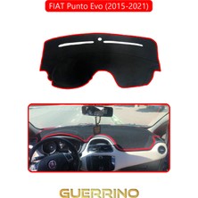 Fıat Punto Evo 2015-2021 Modellerine Uyguntorpido Koruma Halısı Kırmızı Kenar