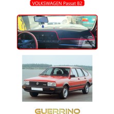 Volkswagen Passat B2TORPİDO Koruma Halısı Kırmızı Kenar