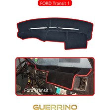 Ford Transit 1torpido Koruma Halısı Kırmızı Kenar