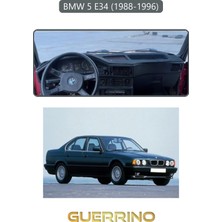 Bmw 5 E34 1988-1996TORPİDO Koruma Halısı Gri Kenar