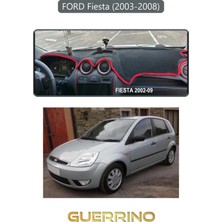 Ford Fiesta (2003-2008)TORPİDO Koruma Halısı Gri Kenar