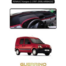 Renault Kangoo-2 (1997-2008) Aırbagsıztorpido Koruma Halısı Siyah Kenar
