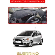 Mıtsubıshı Colt Ekranlı 2004-2013TORPİDO Koruma Halısı Kırmızı Kenar