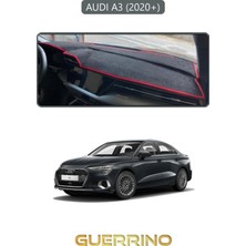 Audi A3 (2020+)TORPİDO Koruma Halısı Gri Kenar