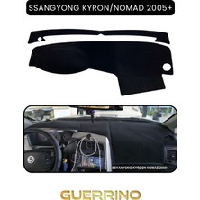 Ssangyong Kyron / Nomad (2005+) ;torpido Koruma Halısı Siyah Kenar