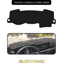 Toyota Corolla (2000-2006)TORPİDO Koruma Halısı Siyah Kenar