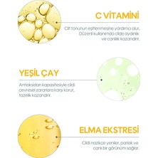 C Vitamini Serum Canlandırıcı ve Parlaklık Veren Cilt Serumu Antioksidan Etki Cilt Tonu Dengeleme