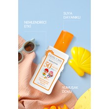 Defel Care Spf 50 Çocuk Güneş Kremi Suya Dayanıklı Yağsız Görünüm Yüksek Uva/uvb Koruyucu (100 Ml)