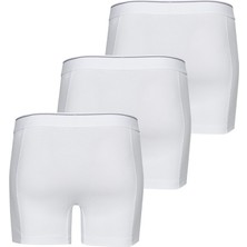 BLACKSPADE 9673 ERKEK TENDER COTTON 3 LÜ BEYAZ BOXER