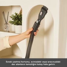 Karaca Vantuz Power Up Telescopic Dikey Süpürge Rosegold