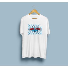 Oversize Game Over / Oyun Bitti Tasarım Unisex T-Shirt