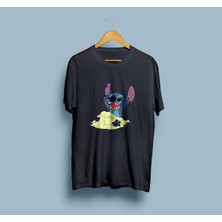 Oversize Stitch / Stiç  Tasarım Unisex T-Shirt