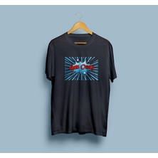 Oversize Game Over / Oyun Bitti Tasarım Unisex T-Shirt