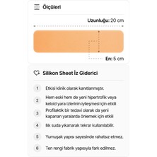 Luofucon Skar Giderici Silikon Şerit Keloid Sezaryen Cilt Çatlakları Bbl Ameliyat Izi  1'li