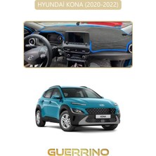 Hyundai Kona 2020-2022TORPİDO Koruma Halısı Bej Kenar