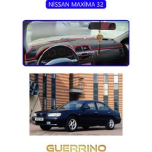 Nissan Maxima 32TORPİDO Koruma Halısı Mavi Kenar