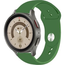 Tagomoon Samsung Galaxy Watch 4 5 5pro 6 7 FE 40mm ve 44mm ile Uyumlu Kordon Yumuşak Dokulu Silikon Kayış