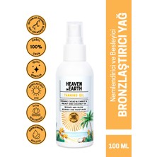 Heaven On Earth %100 Doğal ve Organik Içerikli Vegan Tanning Oil Bronzlaştırıcı YAĞ-100ML
