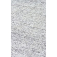 TF PLAIN D.GREY  - TAFTAN - Pakistan Overdyed Tarzı Özel Hav Vermeyen ve El Emeği ile Özel Tezgahlarda Üretilen Uşak Halısı  - DARK GREY - 170*240