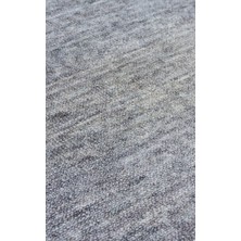 TF PLAIN D.GREY  - TAFTAN - Pakistan Overdyed Tarzı Özel Hav Vermeyen ve El Emeği ile Özel Tezgahlarda Üretilen Uşak Halısı  - DARK GREY - 170*240